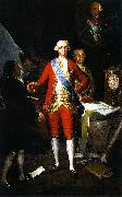 Portrait of Jose Monino, 1st Count of Floridablanca and Francisco de Goya Francisco de Goya